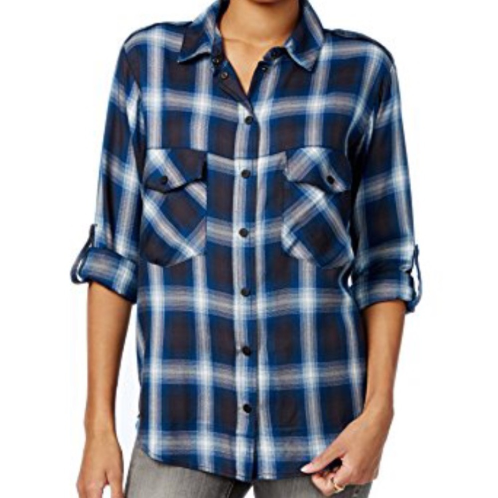 Sanctuary (Scheels) button-down shirt, size M
